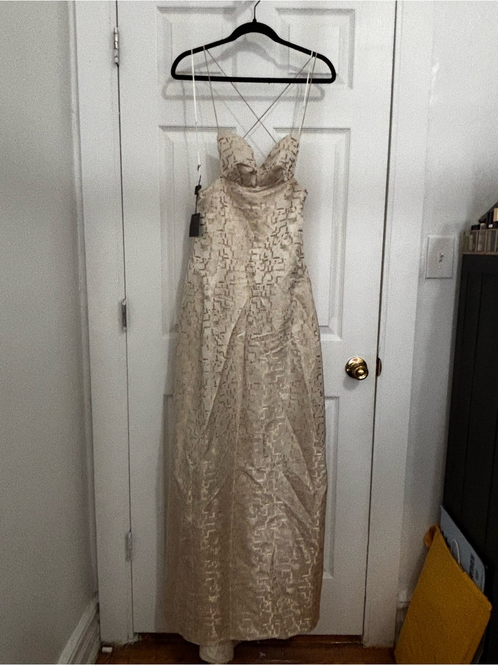 $6780 Narciso Rodriguez Wedding Dress Gown NWT 4-6 Fall 2007 Carolyn Bessette - Picture 2 of 10